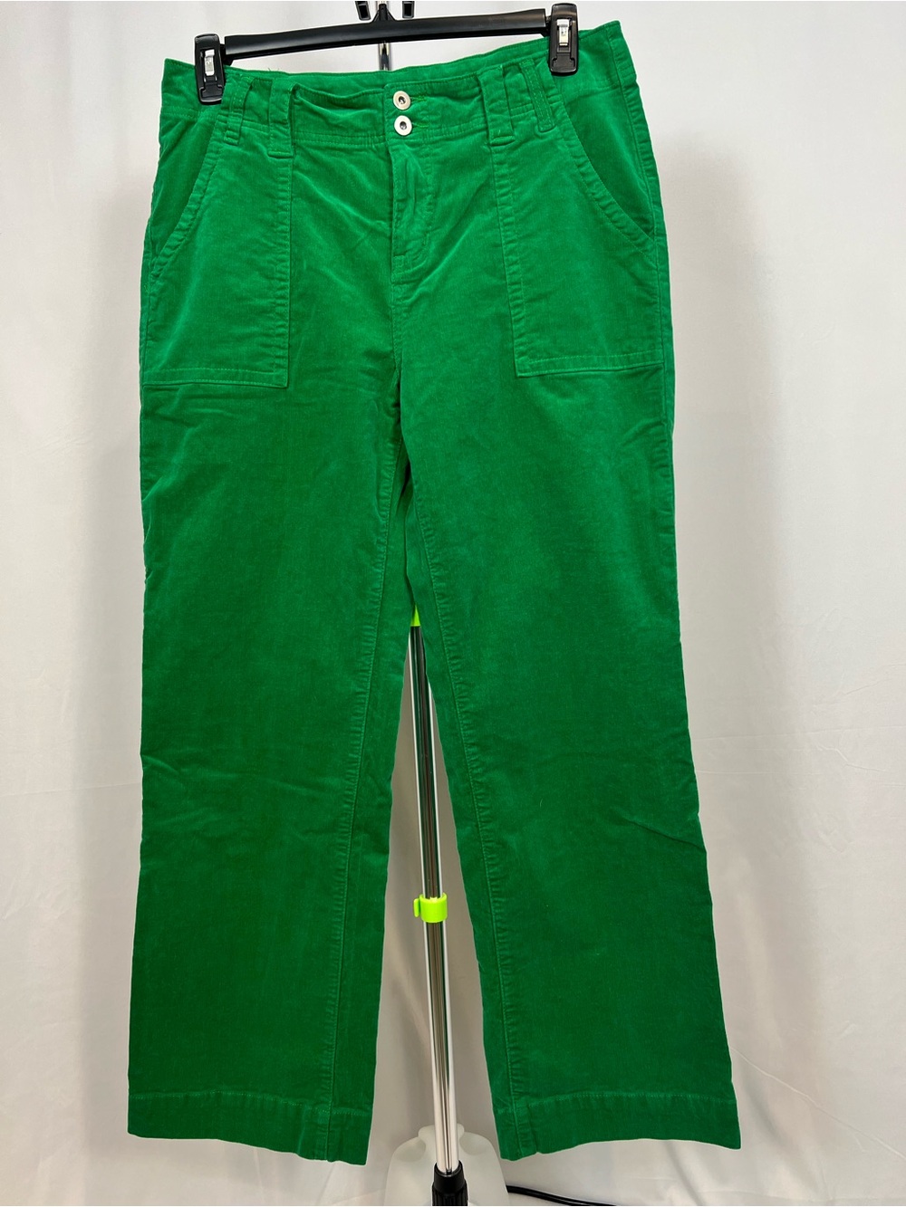 Flamingals Women's Straight Leg Pants in Green
